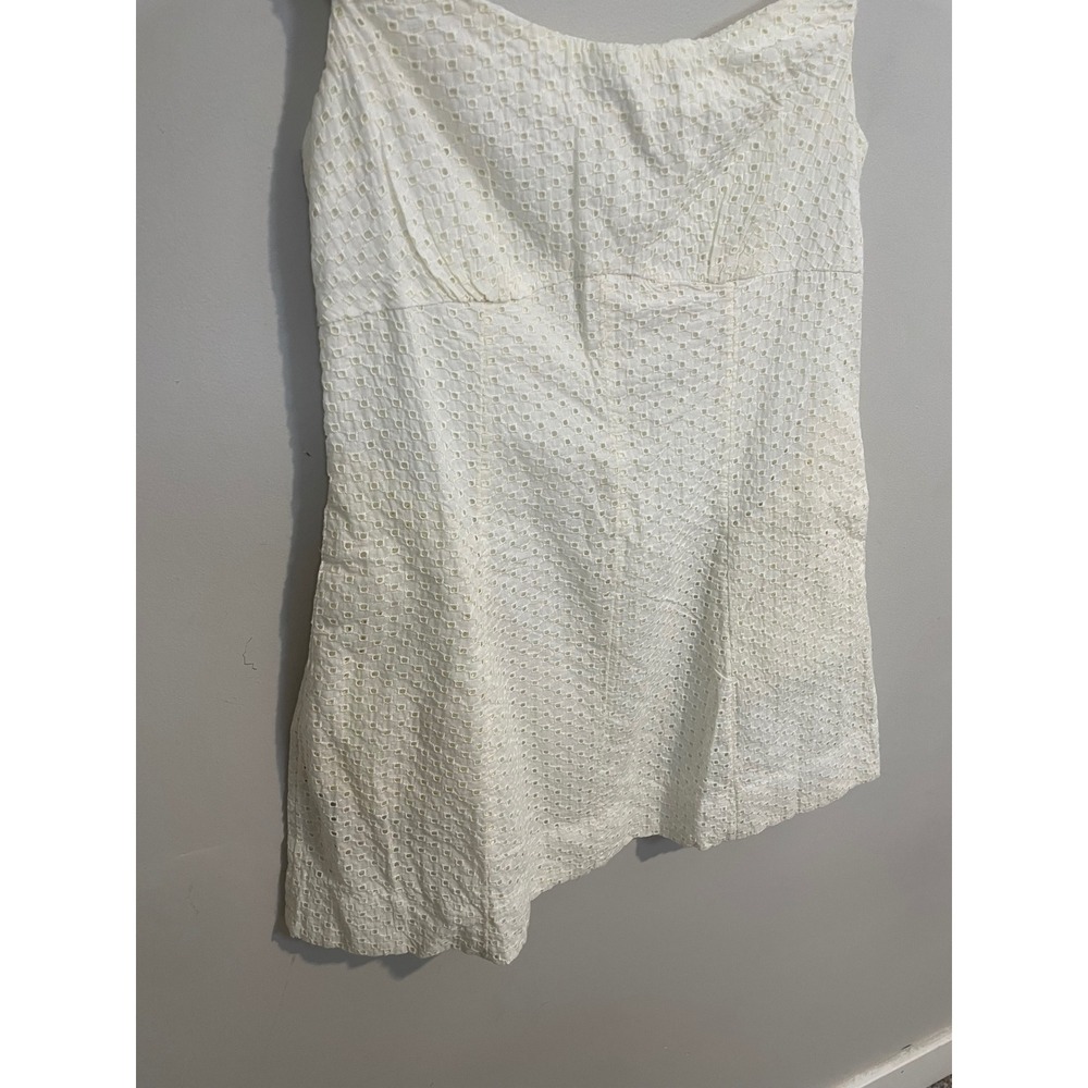 NWT Free‎ People Berry Kiss Mini Dress in Ivory Size Large Bridal Bachelorette - Picture 4 of 10